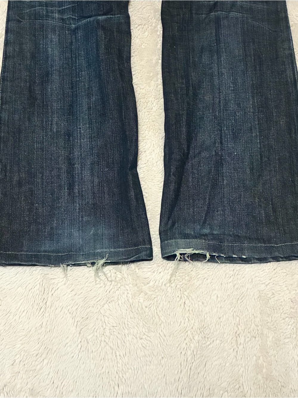 Taverniti So Jeans Women's Boot Cut Dark Blue Denim - Picture 5 of 5